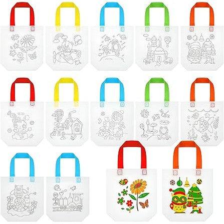 DIY Colour Bags (Random Designs)