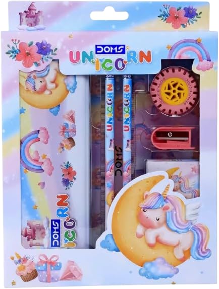 DOMS Unicorn Stationary Kit