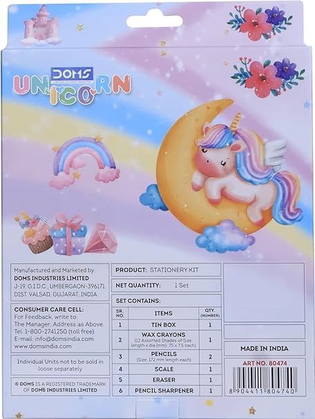 DOMS Unicorn Stationary Kit