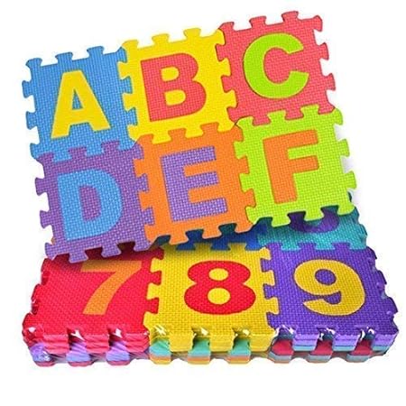 Interlocking Puzzle Foam Mat (English Alphabet)