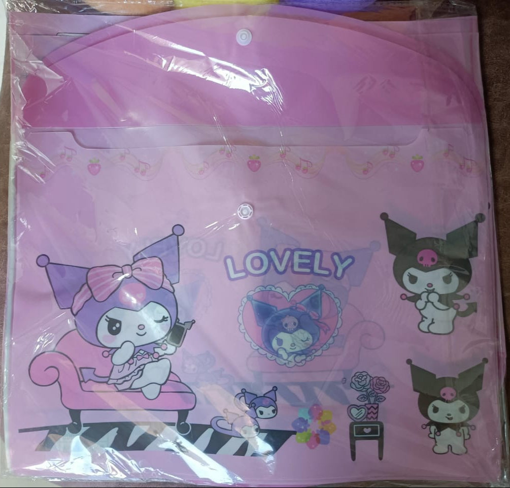 Kuromi themed file folder