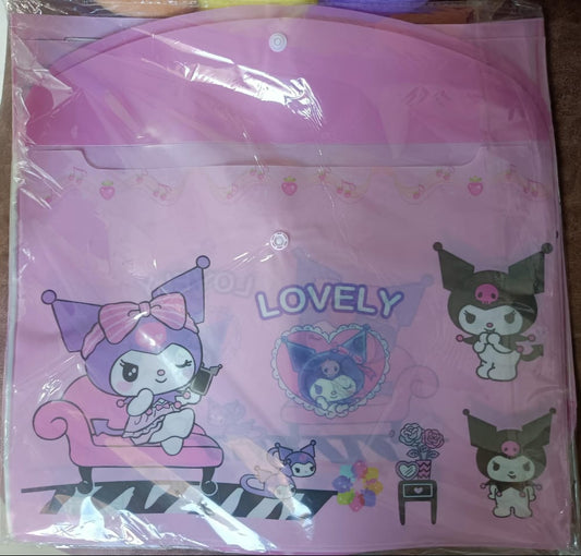 Kuromi themed file folder