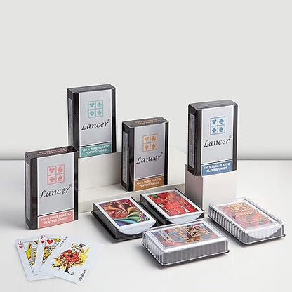 Premium Plastic Playing Cards (Taash) - Pack of 1