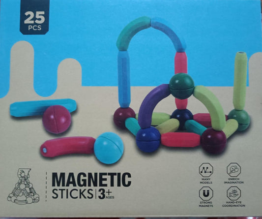 Magnetic Building Stick Block
