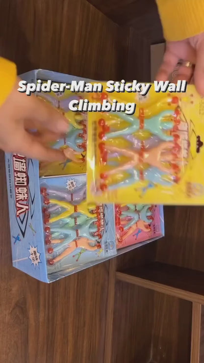 Wall climbing sticky spiderman 🕷️