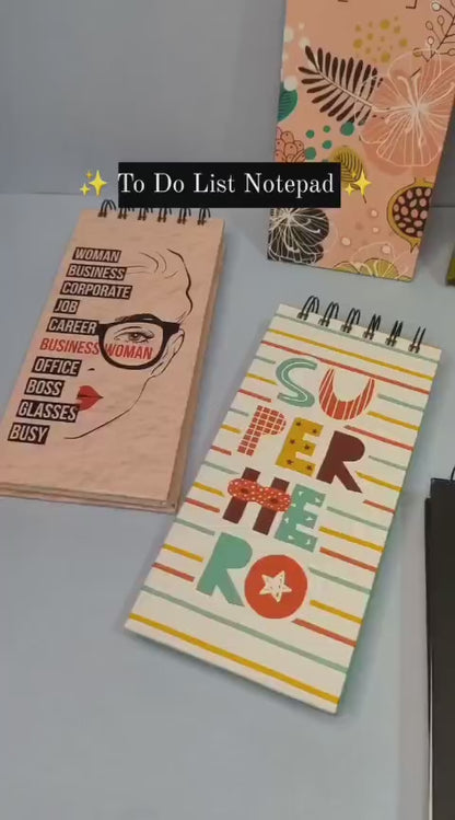 To Do List Notepad