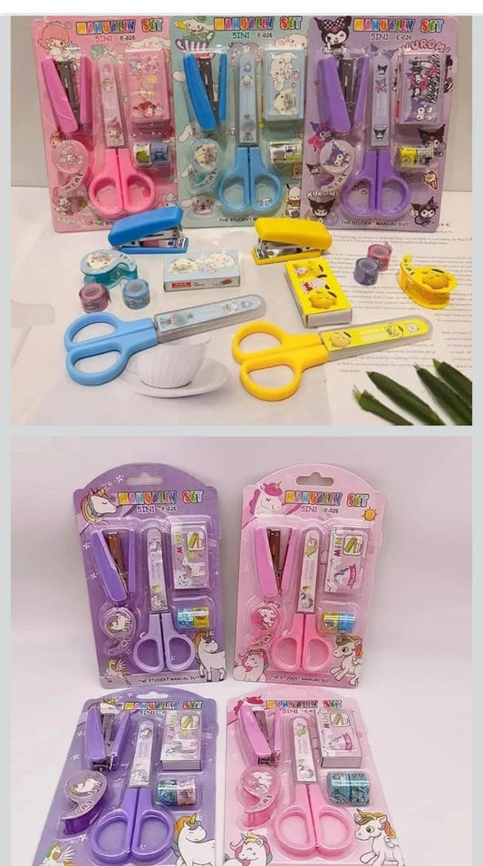 5-in-1 Scissor Stationery Set