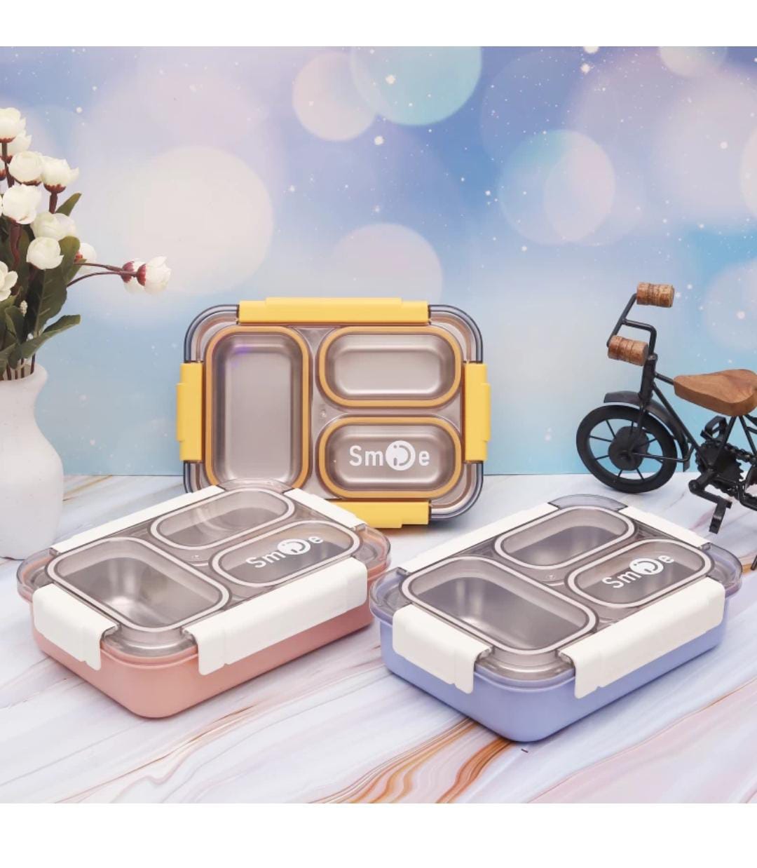 Moon talk Stainless Steel Lunch Box