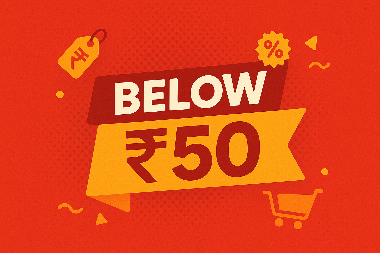 Under ₹50 Banner