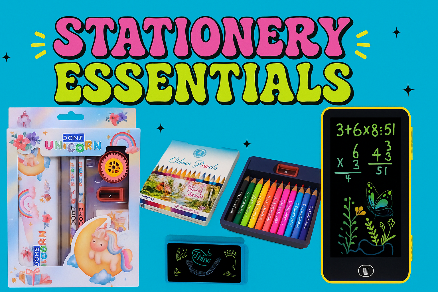 Vibrant Stationary Banner